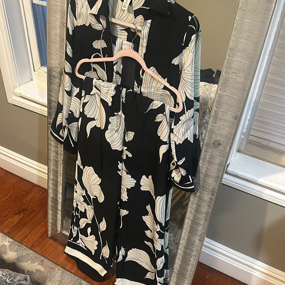 HM SATIN PANTS AND BLOUSE - Picture 5 of 8